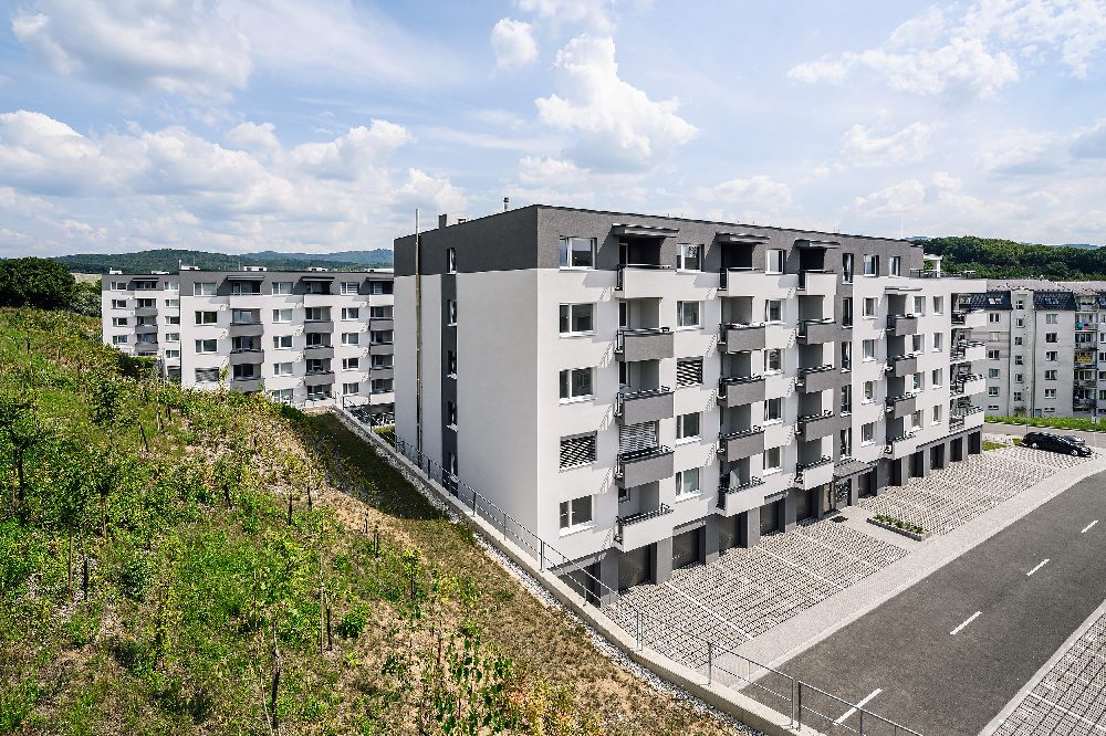 Obytný súbor Halalovka — zástavba v celku